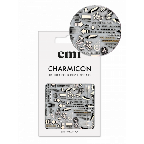 Charmicon 3D Silicone Stickers №213 Мысли