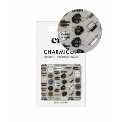 Charmicon 3D Silicone Stickers №242 Мечтательные фразы
