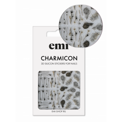 Charmicon 3D Silicone Stickers №211 Тропический сад