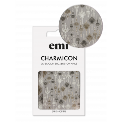 Charmicon 3D Silicone Stickers №223 Бохо
