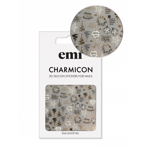 Charmicon 3D Silicone Stickers №227 Моменты праздника Charmicon 3D Silicone Stickers №227 Моменты праздника