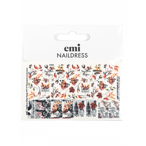 Naildress Slider Design №119 Природные композиции