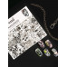Naildress Slider Design №74 Газетный принт_чб