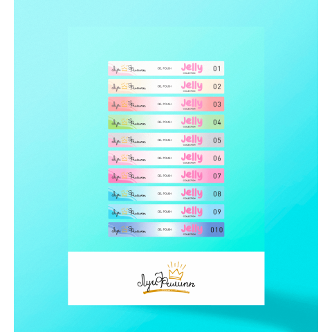 Наклейки на типсы Луи Филипп Jelly Collection