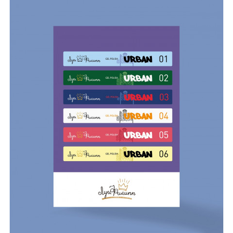 Наклейки на типсы Луи Филипп Urban Collection