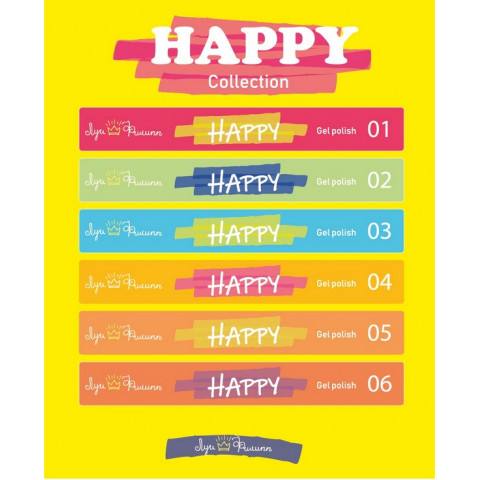 Наклейки на типсы Луи Филипп Happy Collection