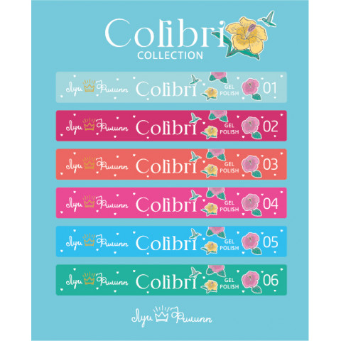 Наклейки на типсы Луи Филипп Colibri Collection