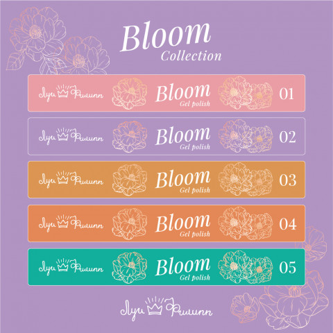 Наклейки на типсы Луи Филипп Bloom Collection