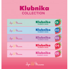 Наклейки на типсы Луи Филипп Rubber Base Klubnika Collection