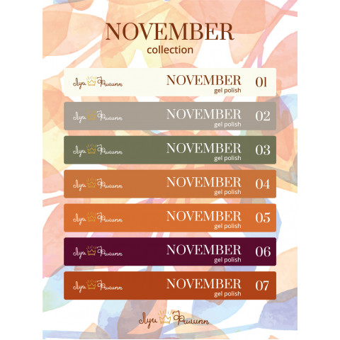 Наклейки на типсы Луи Филипп November Наклейки на типсы Луи Филипп November