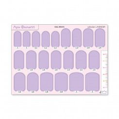 Луи Филипп Nail Wraps LAVENDER
