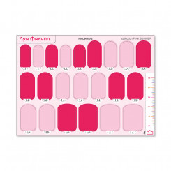 Луи Филипп Nail Wraps PINK SUMMER