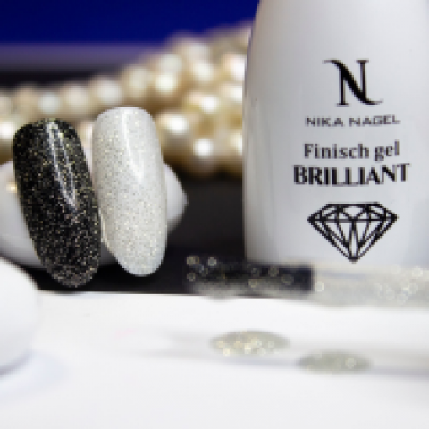 Финиш-гель Gel Finisch "BRILLIANT PLATINUM 10мл